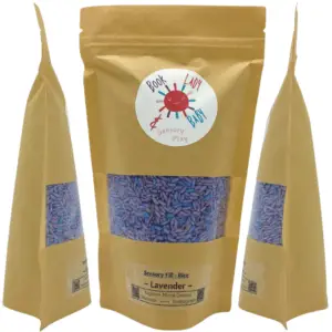 Lavender Colored Rice