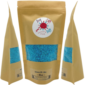 Blue Colored Rice