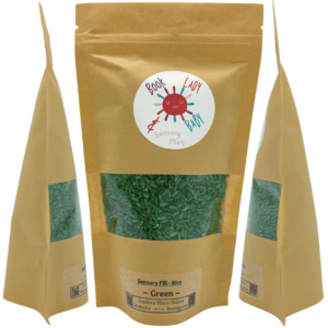 Green Colored Rice