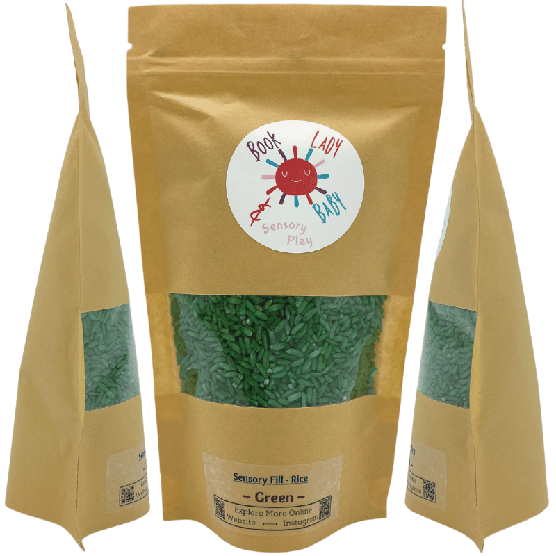 Green Colored Rice