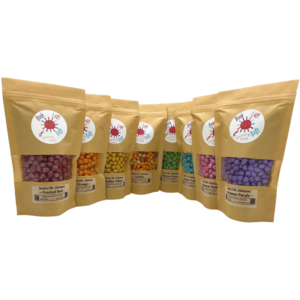 Sensory Play Colored Chickpeas Selection