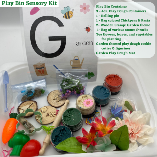 Gorgeous Garden; Rice - Sensory Play Kit